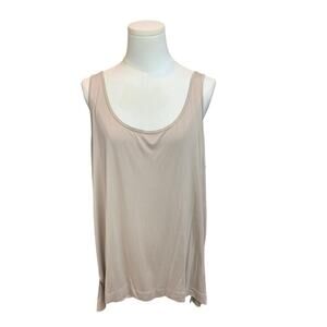 Women's Wynne Layers Beige Tank Top - Size XL